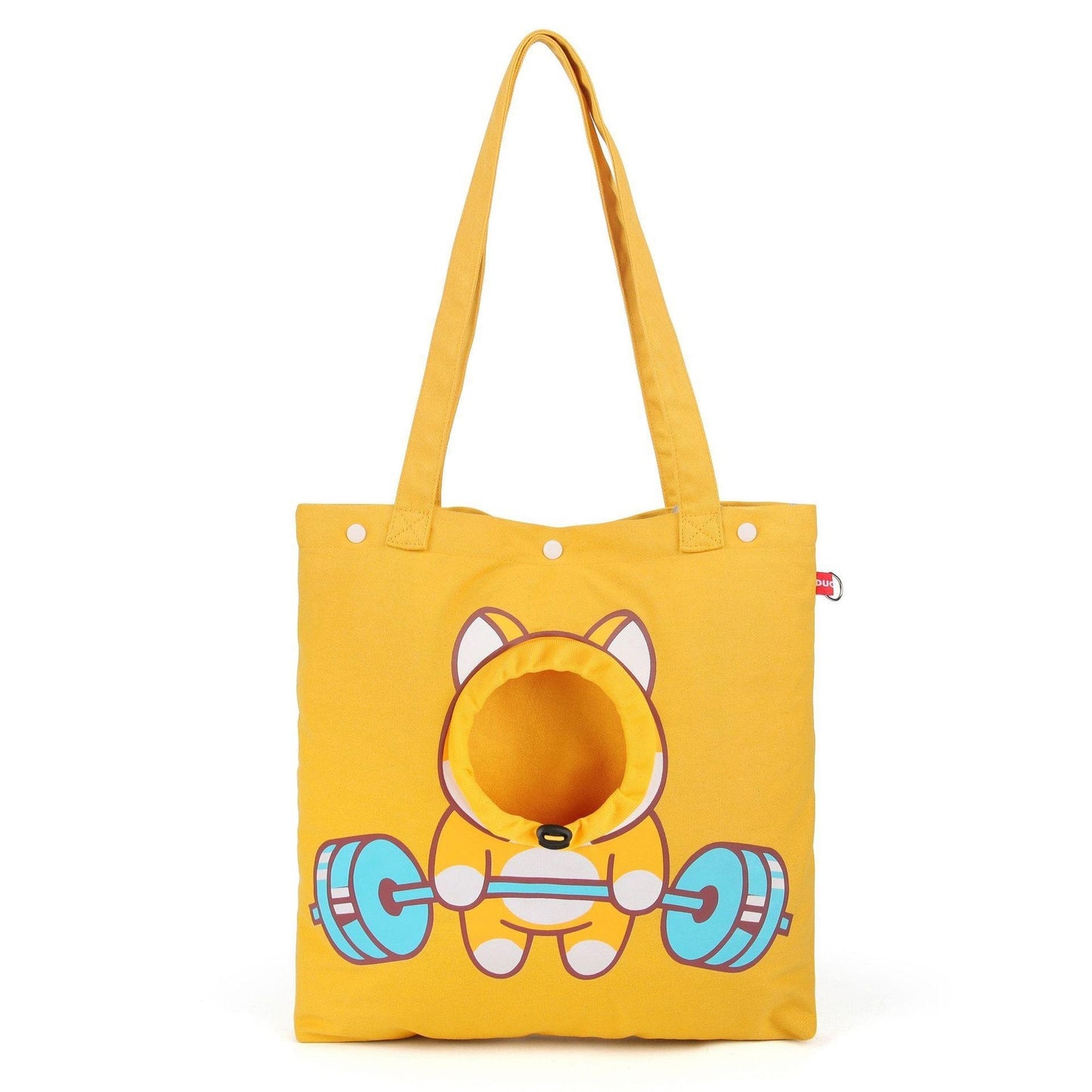 Comfort & Style Canvas Shoulder Bag - Pet Travel Essential | EcoUrbanPaws
