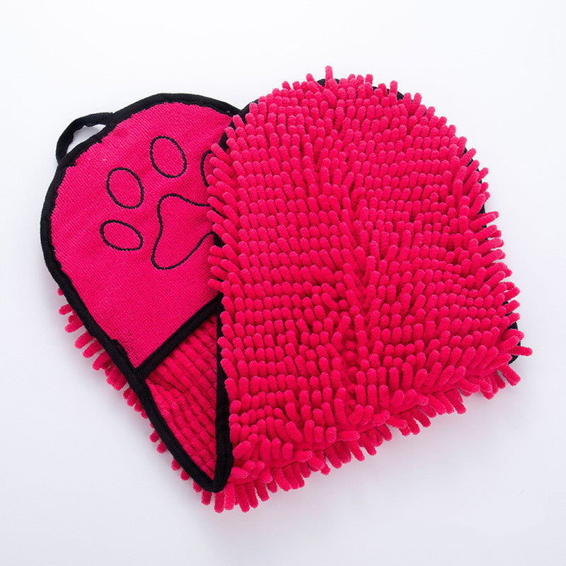 Super Absorbent Pet Bath Towel - Quick-Dry Microfiber | EcoUrbanPaws