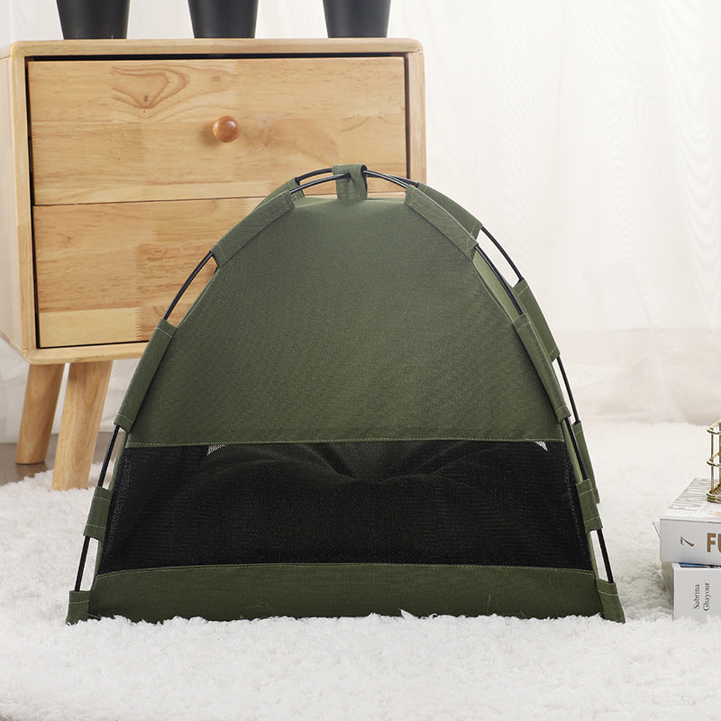 Portable Pet Tent with Cooling Mat - Travel & Camping | EcoUrbanPaws