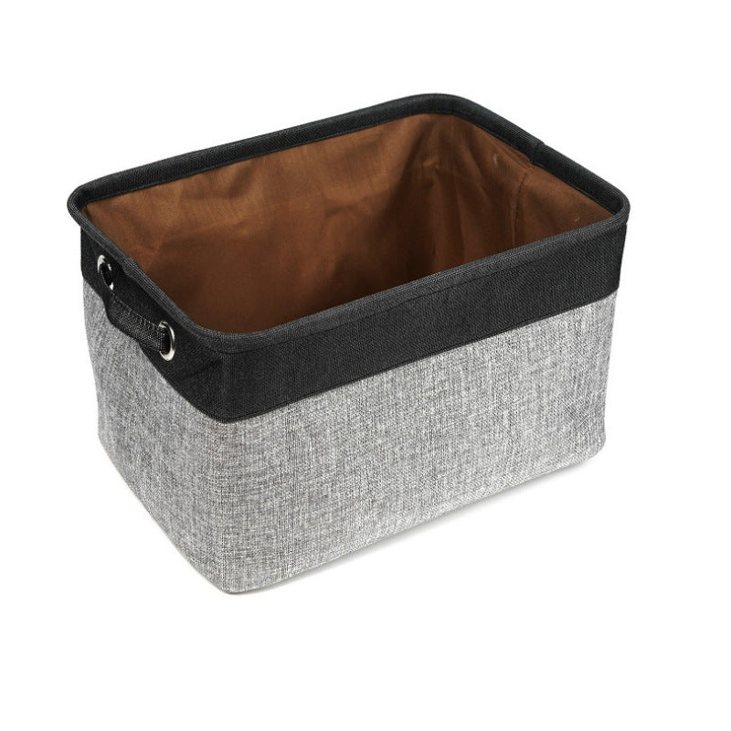 Japanese Style Storage Basket - Linen Pet Organization | EcoUrbanPaws