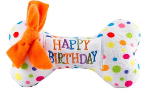 Dog Birthday Gift Plush Toy - Eco-Friendly Celebration | EcoUrbanPaws