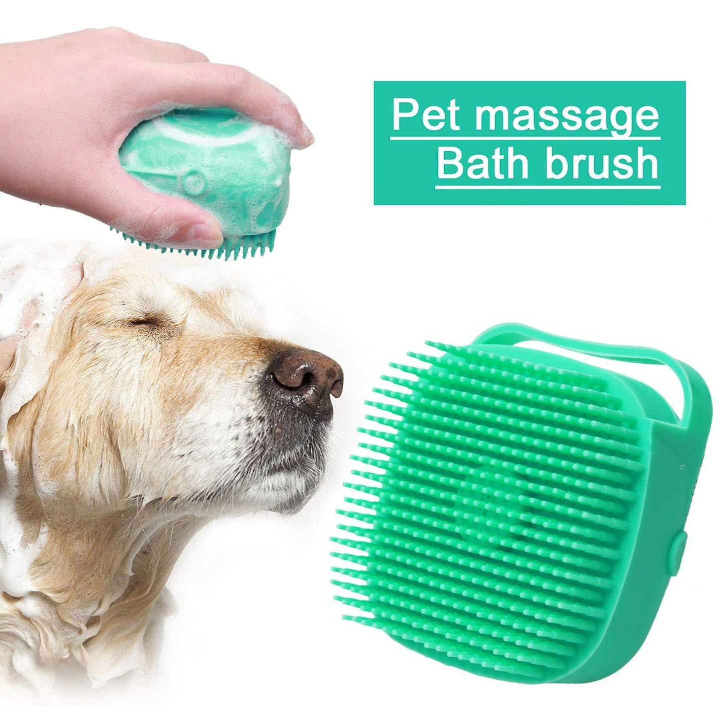 Shampoo Massage Brush - Spa-Quality Bath Experience | EcoUrbanPaws