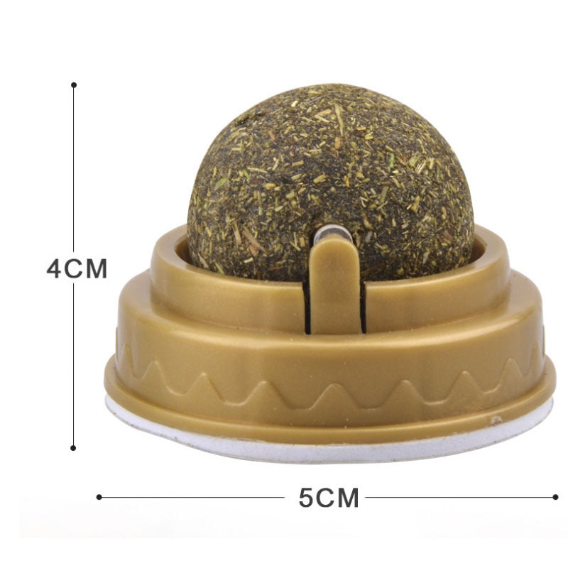 Natural Catnip Dental Health Balls - Teeth Cleaning Treats | EcoUrbanPaws