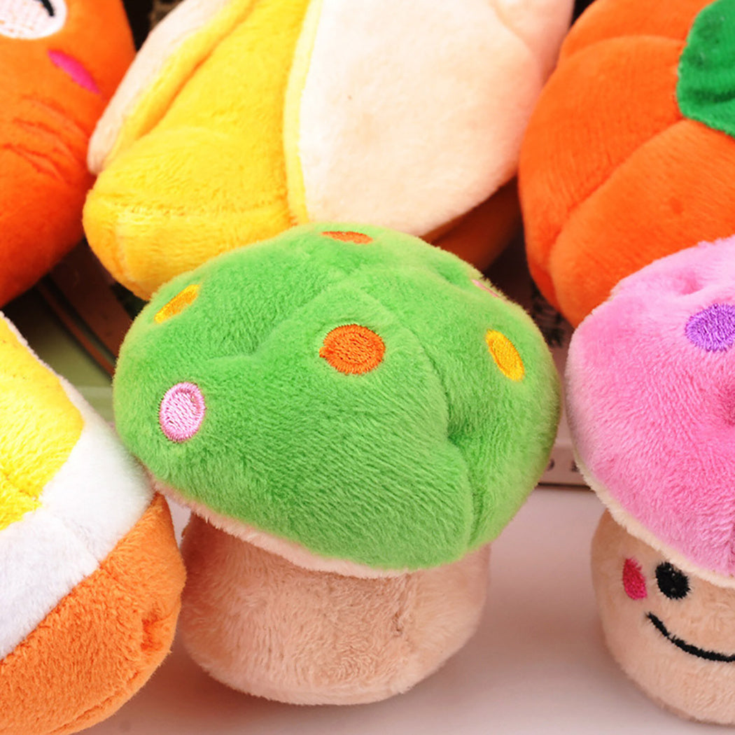 Cartoon Fruit Vocal Plush Collection - Educational Fun | EcoUrbanPaws