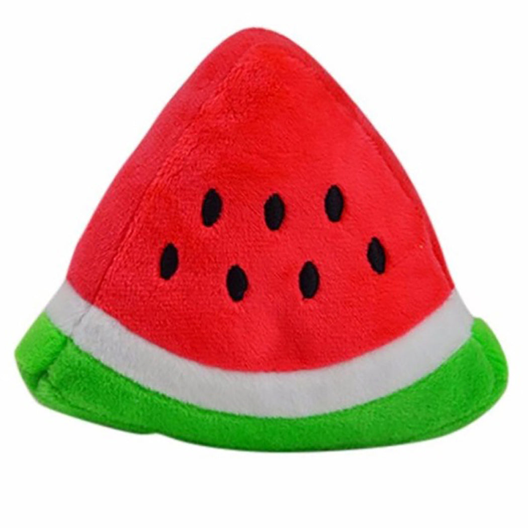 Cartoon Fruit Vocal Plush Collection - Educational Fun | EcoUrbanPaws