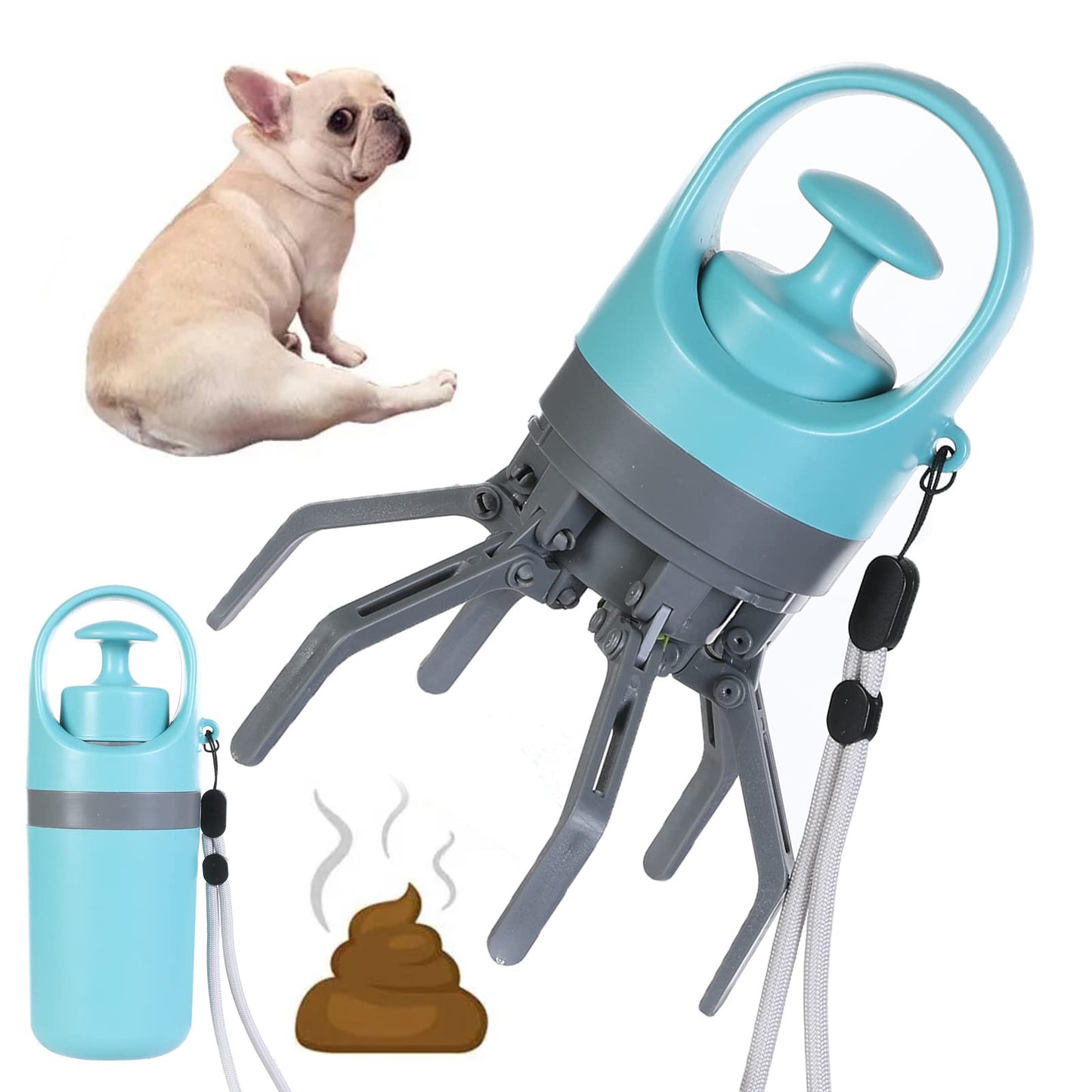 Portable Poop Scooper - Built-in Bag Dispenser | EcoUrbanPaws