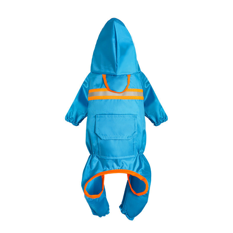 Reflective Safety Raincoat - Waterproof Pet Protection | EcoUrbanPaws