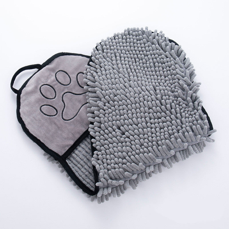 Super Absorbent Pet Bath Towel - Quick-Dry Microfiber | EcoUrbanPaws