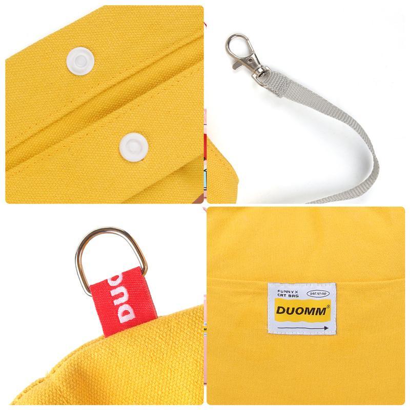 Comfort & Style Canvas Shoulder Bag - Pet Travel Essential | EcoUrbanPaws