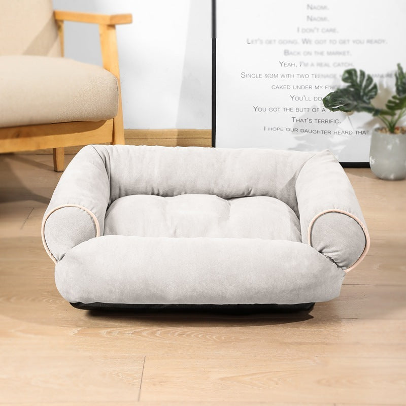 Warm & Cozy Pet Sofa Bed - Winter Comfort | EcoUrbanPaws