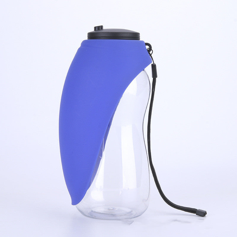 Portable Pet Water Bottle - Travel Drinking Bowl | EcoUrbanPaws