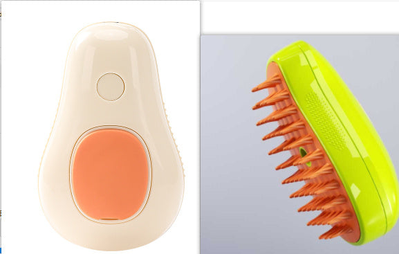 Electric Steam Cat Brush - Self-Cleaning Grooming Tool | EcoUrbanPaws