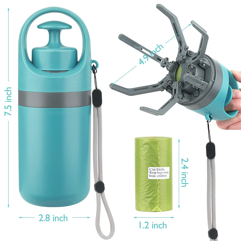 Portable Poop Scooper - Built-in Bag Dispenser | EcoUrbanPaws