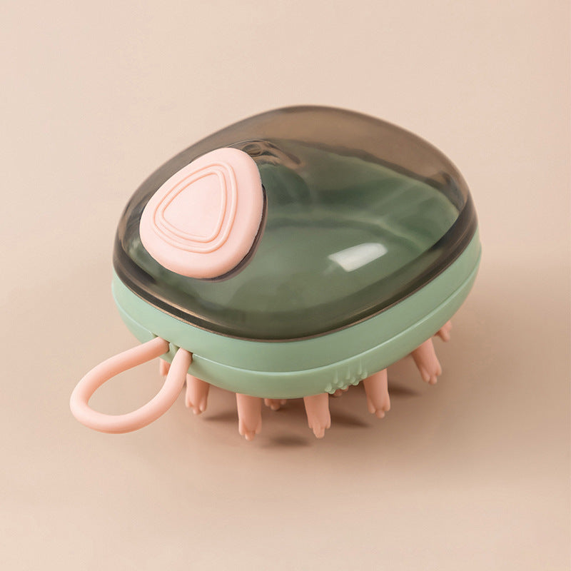2-in-1 Pet Bath & Massage Brush - Mess-Free Grooming | EcoUrbanPaws