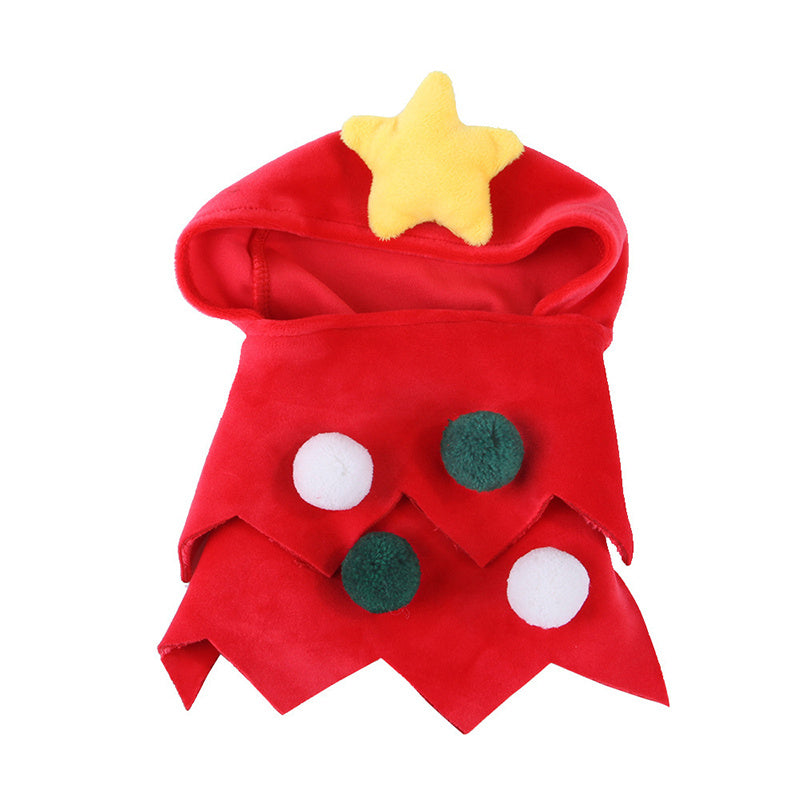 Festive Pet Costume Cloak - Holiday Fun & Photos | EcoUrbanPaws
