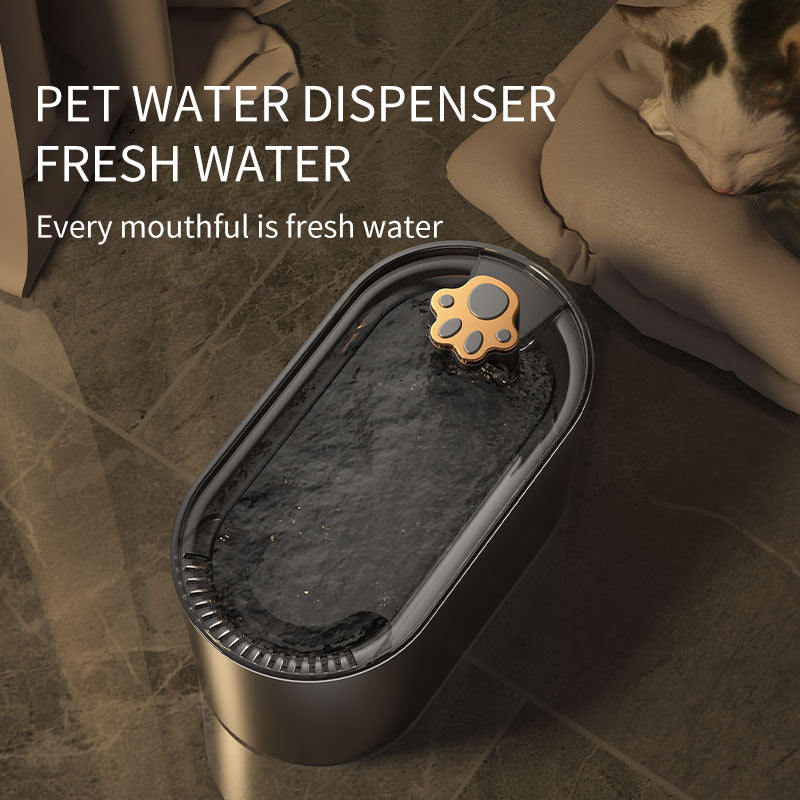 3L Cat Water Fountain - Automatic LED Dispenser | EcoUrbanPaws