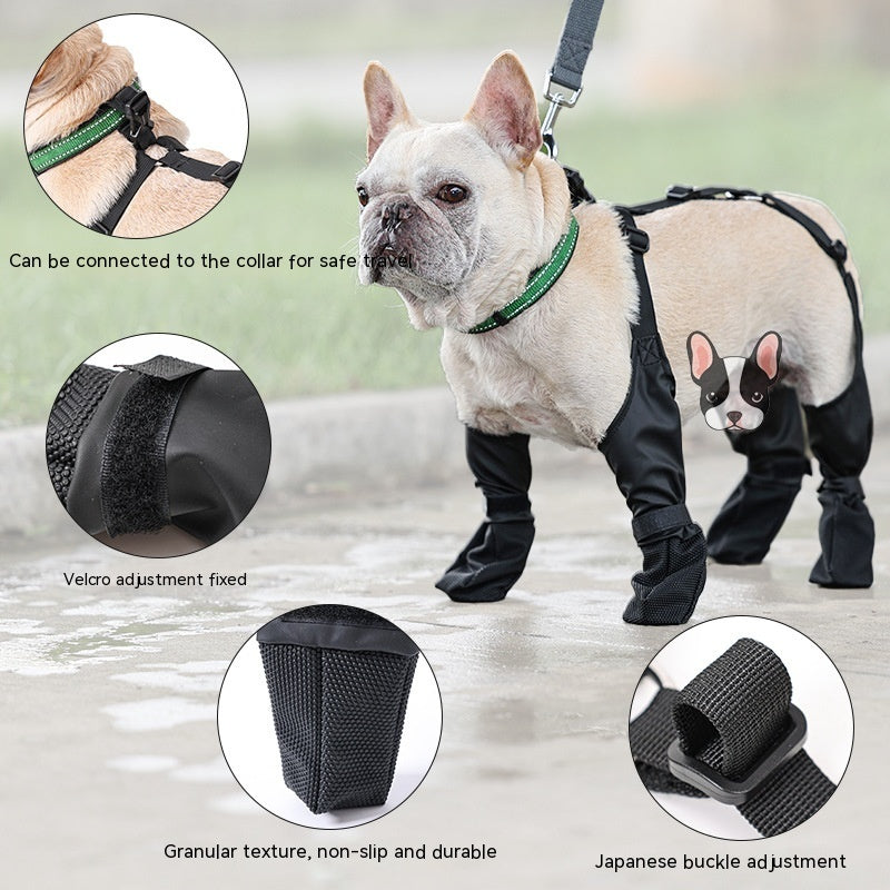 Waterproof Dog Boots - All-Weather Paw Protection | EcoUrbanPaws