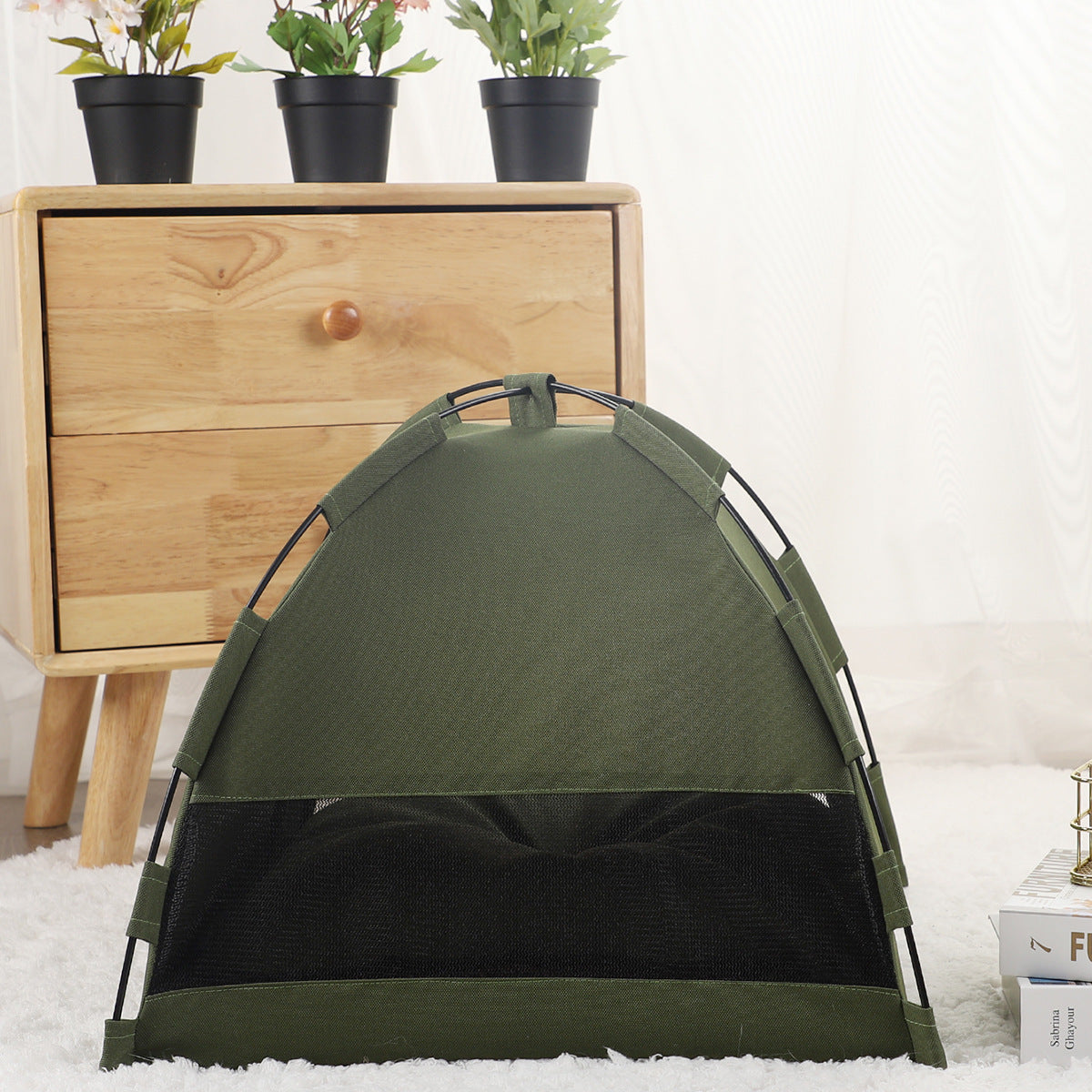 Portable Pet Tent with Cooling Mat - Travel & Camping | EcoUrbanPaws