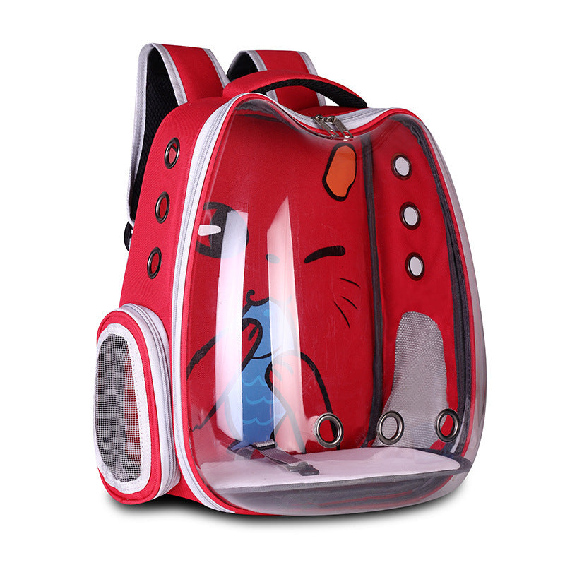 Breathable Pet Carrier Backpack - Hands-Free Travel | EcoUrbanPaws