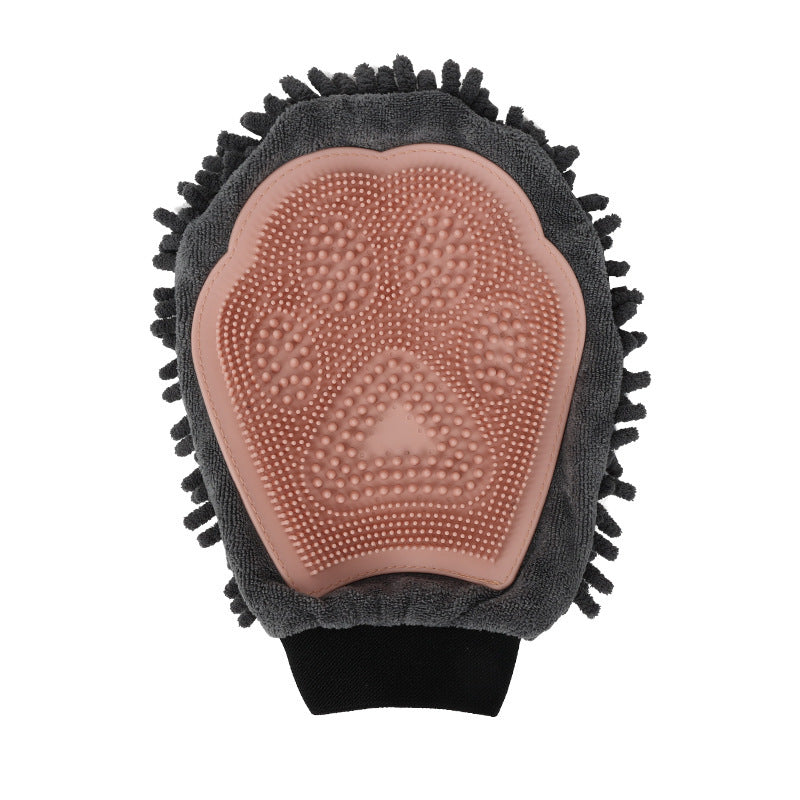 2-in-1 Pet Grooming Glove - Bath & Massage Tool | EcoUrbanPaws