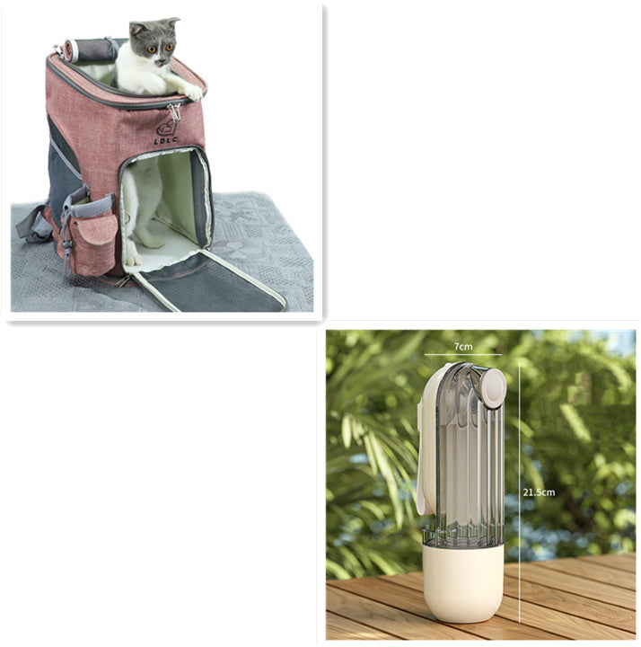 2-in-1 Portable Water Cup - Travel Hydration Solution | EcoUrbanPaws