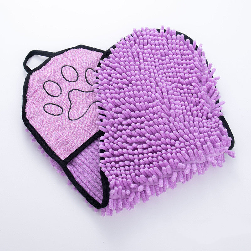 Super Absorbent Pet Bath Towel - Quick-Dry Microfiber | EcoUrbanPaws