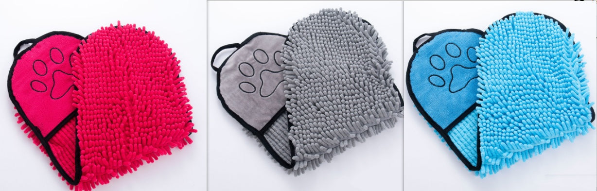 Super Absorbent Pet Bath Towel - Quick-Dry Microfiber | EcoUrbanPaws