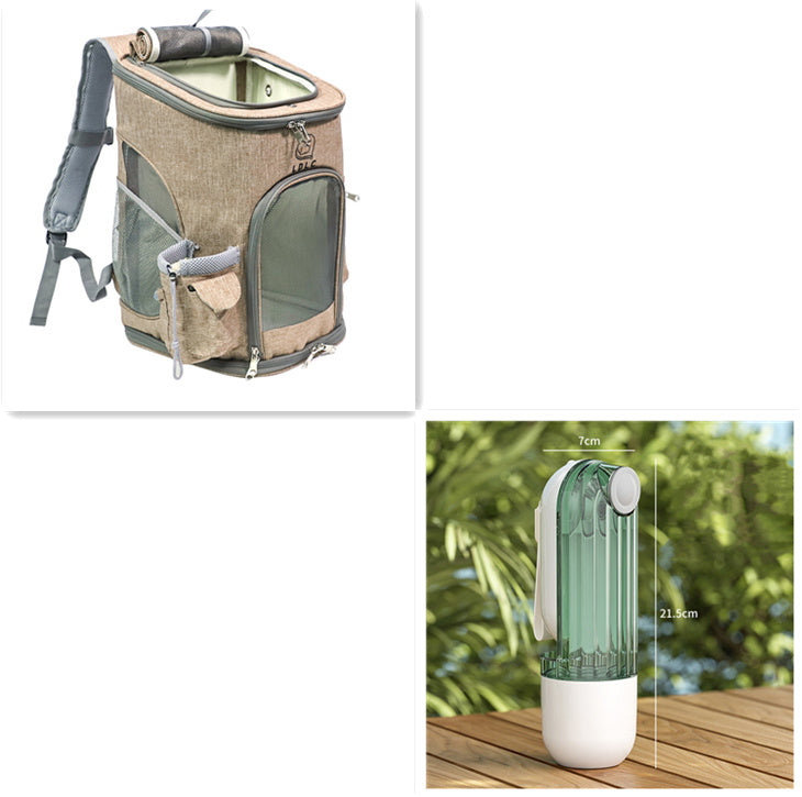 2-in-1 Portable Water Cup - Travel Hydration Solution | EcoUrbanPaws