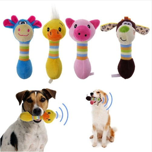 Cute Squeaky Chew Toys - Safe & Non-Toxic Fun | EcoUrbanPaws