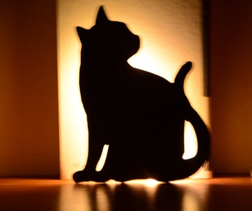 LED Animal Night Light - Cute Dog & Cat Shapes | EcoUrbanPaws
