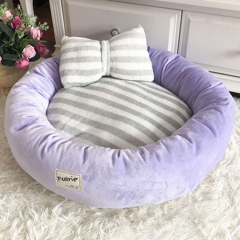 Plush Pet Kennel House - Portable Comfort Den | EcoUrbanPaws