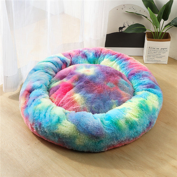 Anti-Anxiety Calming Pet Bed - Therapeutic Comfort | EcoUrbanPaws