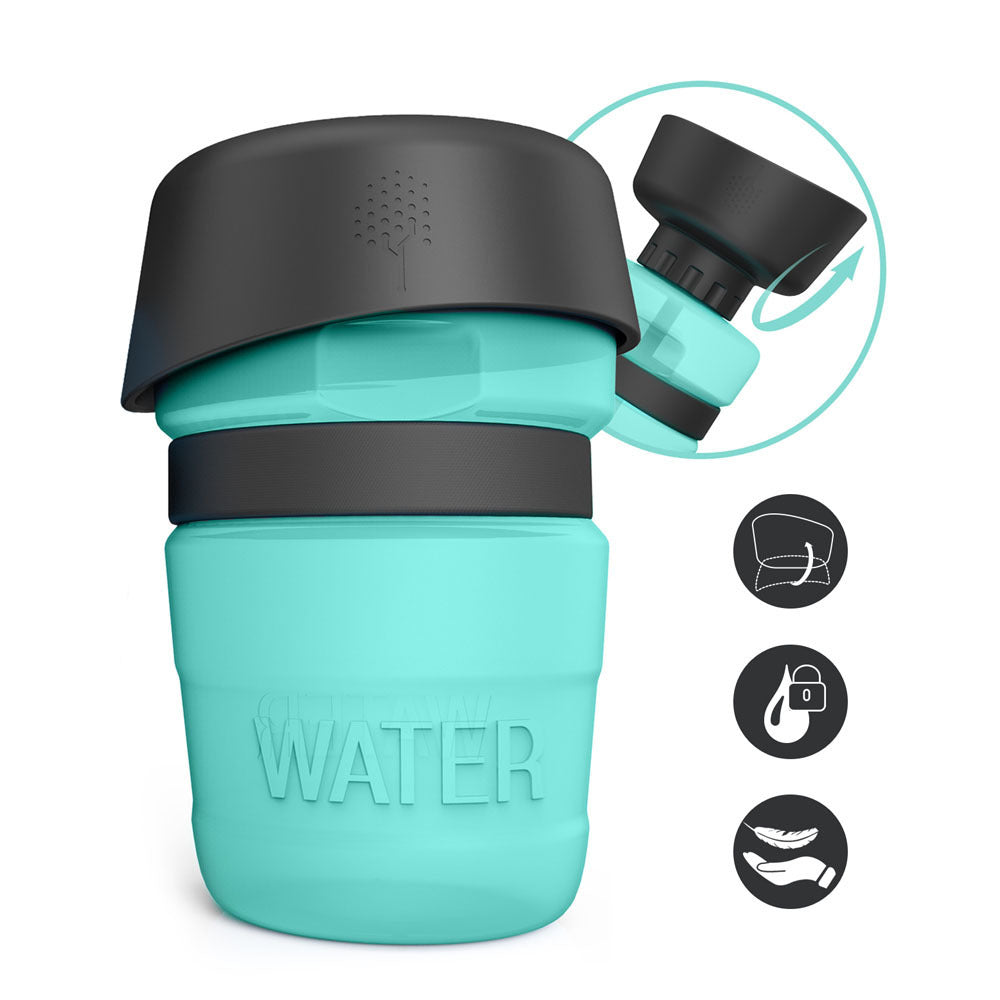 Foldable Travel Water Bottle - Hydration On-The-Go | EcoUrbanPaws