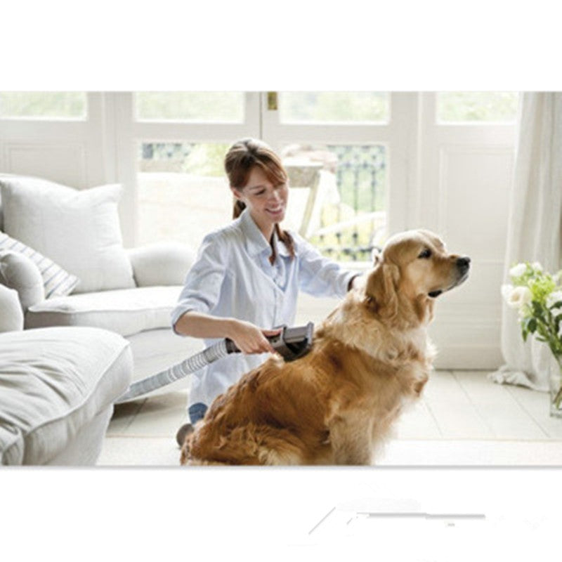 2-in-1 Vacuum Grooming Brush - Hair Removal System | EcoUrbanPaws