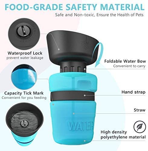Foldable Travel Water Bottle - Hydration On-The-Go | EcoUrbanPaws