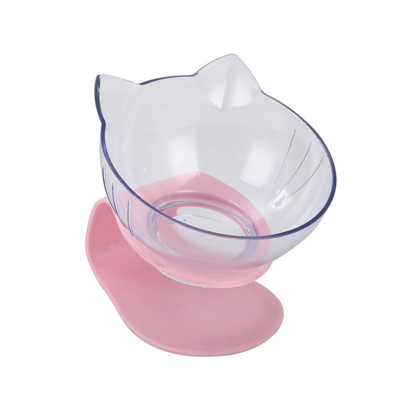 Ergonomic Tilted Cat Food Bowl - Reduces Neck Strain | EcoUrbanPaws