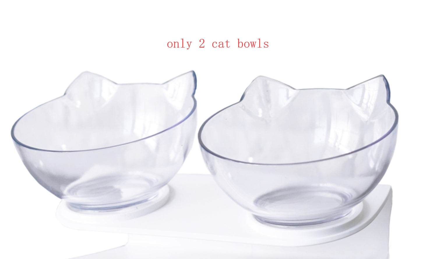 Ergonomic Tilted Cat Food Bowl - Reduces Neck Strain | EcoUrbanPaws