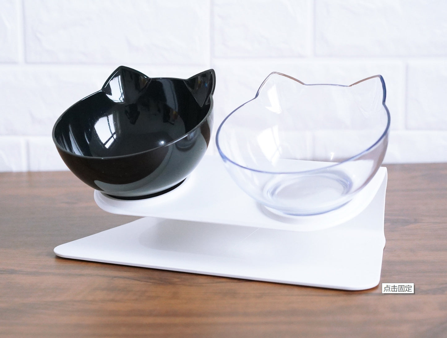 Ergonomic Tilted Cat Food Bowl - Reduces Neck Strain | EcoUrbanPaws