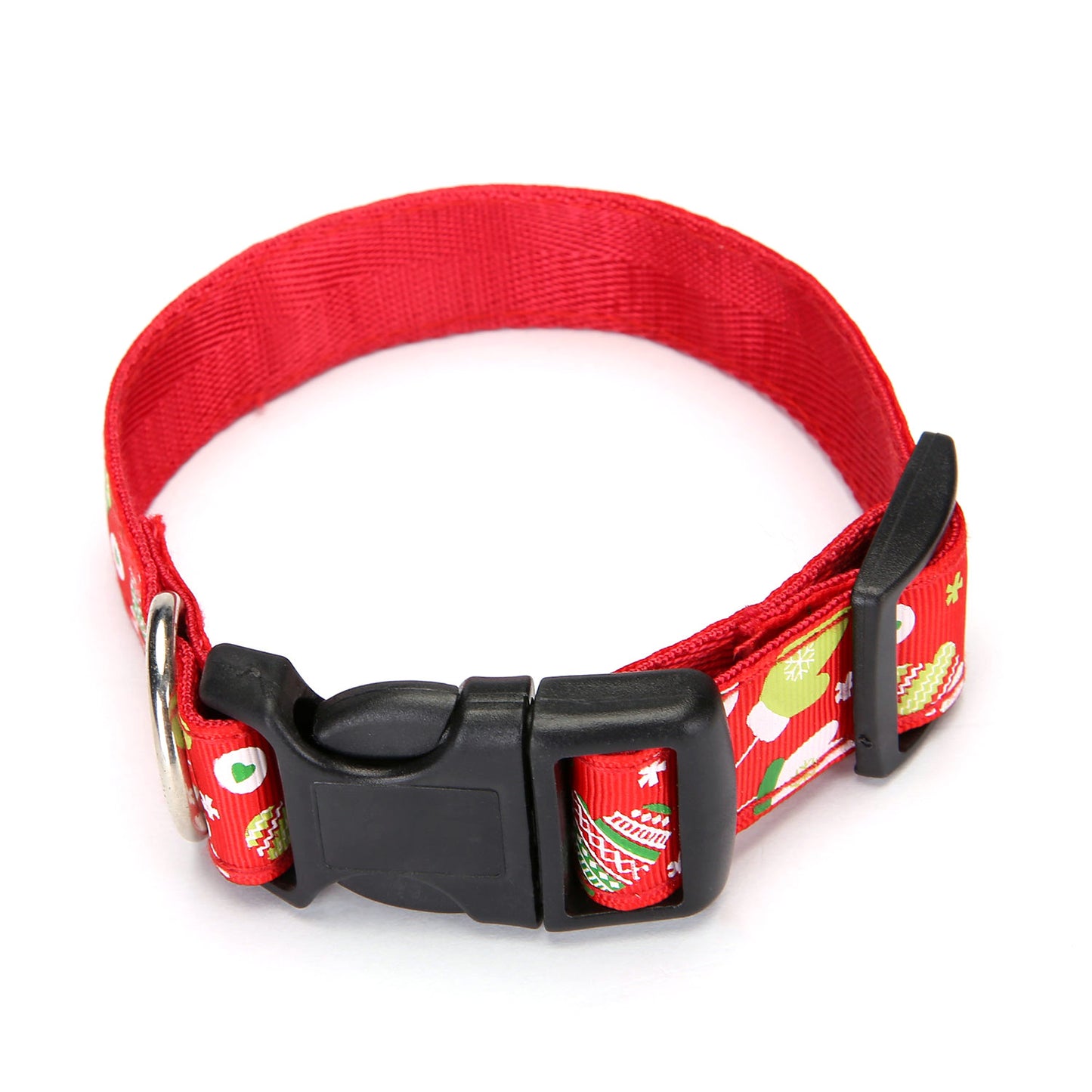 Red & Green Bell Collars - Festive Pet Style | EcoUrbanPaws