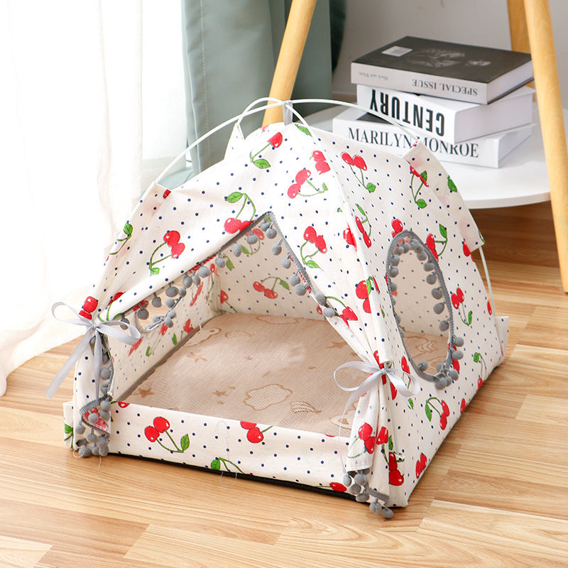 Enclosed Cat Cave Bed - Privacy & Security Hideaway | EcoUrbanPaws
