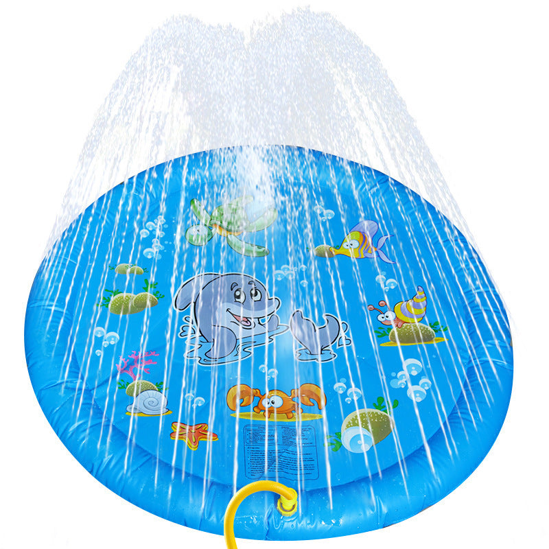 Non-Slip Pet Splash Pad - Summer Water Fun for Dogs | EcoUrbanPaws