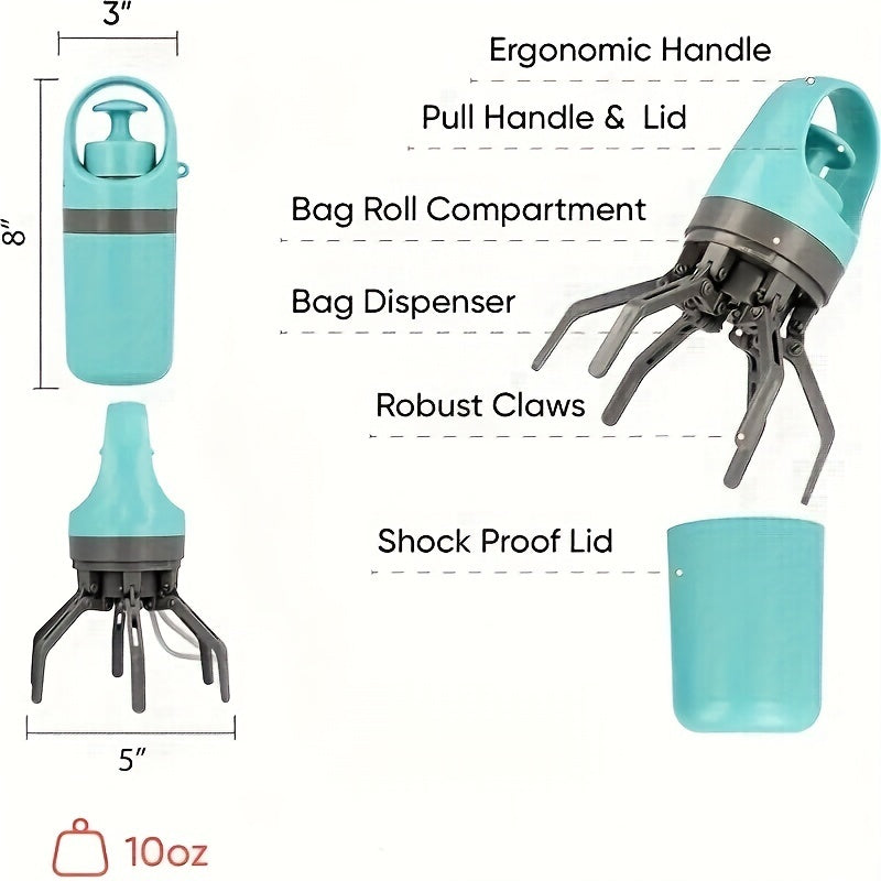 Portable Dog Poop Scooper - Sanitary Waste Solution | EcoUrbanPaws