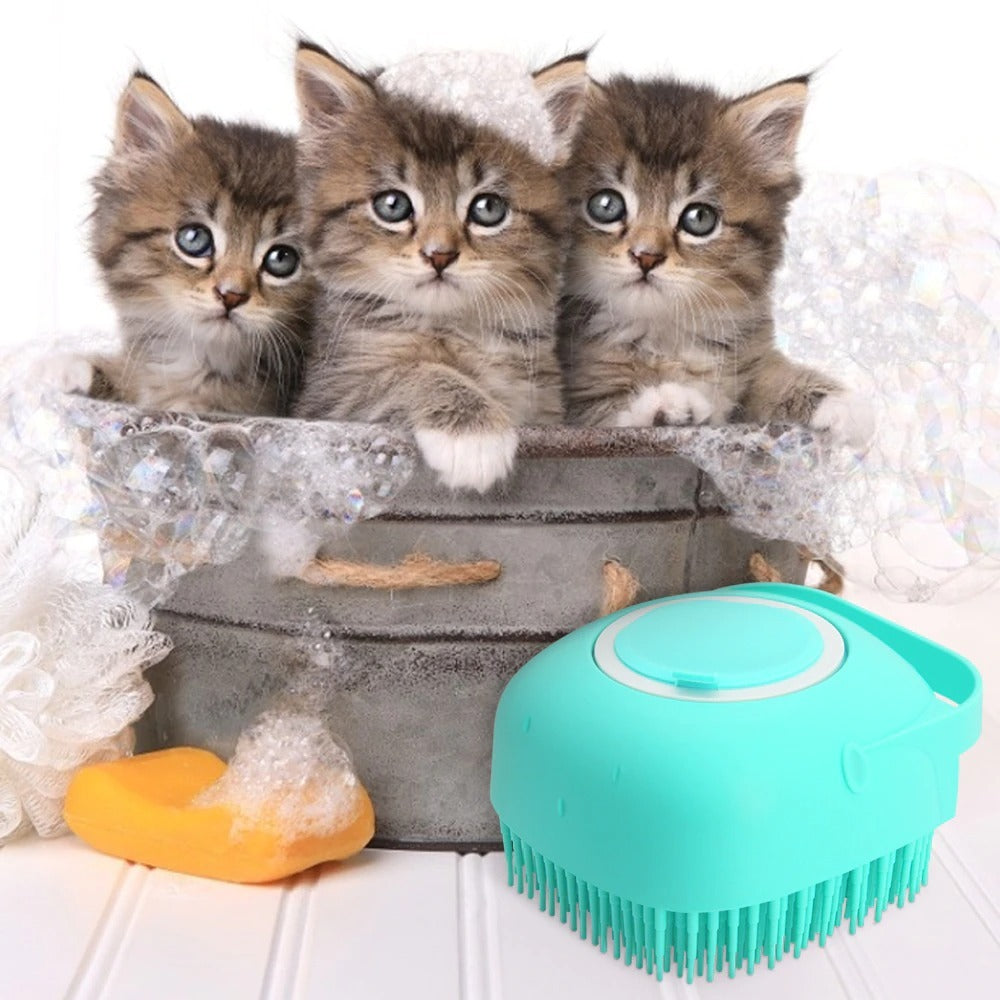 Shampoo Massage Brush - Spa-Quality Bath Experience | EcoUrbanPaws