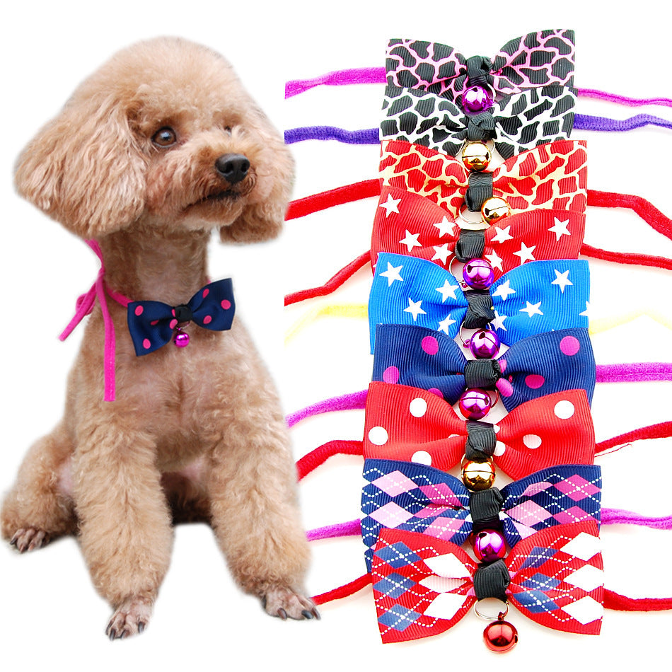Stylish Pet Bow Tie - Eco-Friendly Fashion Accessory | EcoUrbanPaws