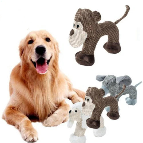 Bite-Resistant Squeaky Duck Toys - All Dog Sizes | EcoUrbanPaws