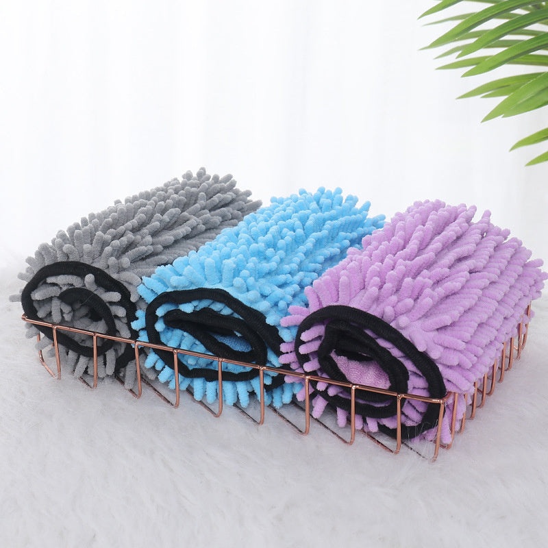 Super Absorbent Pet Bath Towel - Quick-Dry Microfiber | EcoUrbanPaws