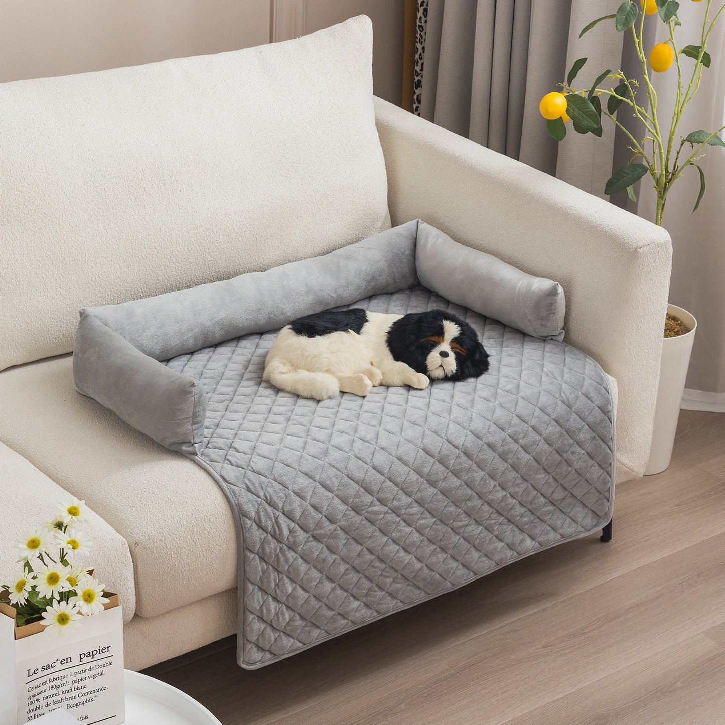 Waterproof Cozy Pet Sofa Bed - All-Weather Comfort | EcoUrbanPaws