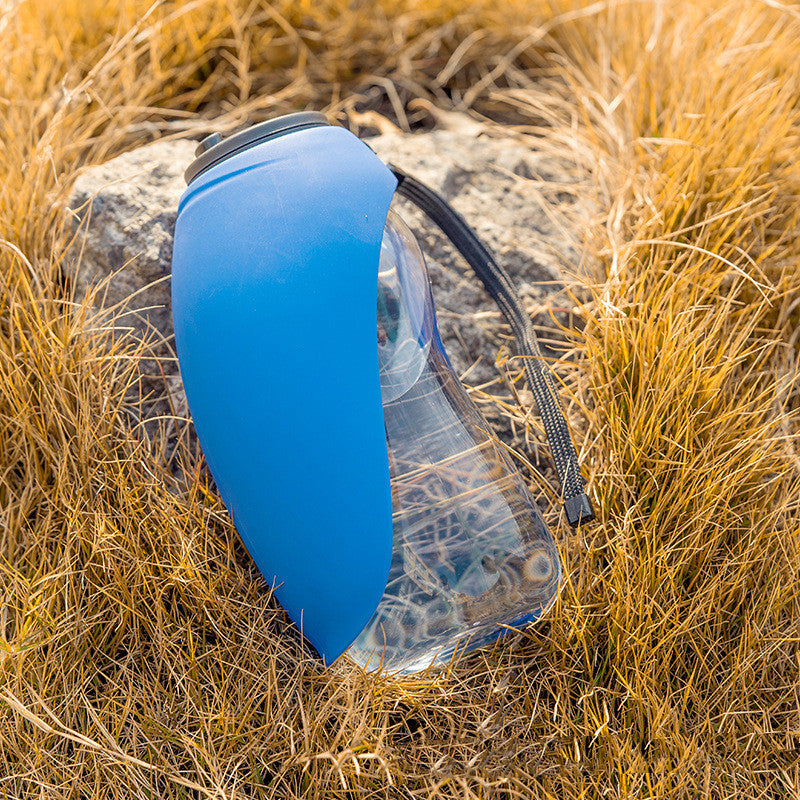 Portable Pet Water Bottle - Travel Drinking Bowl | EcoUrbanPaws