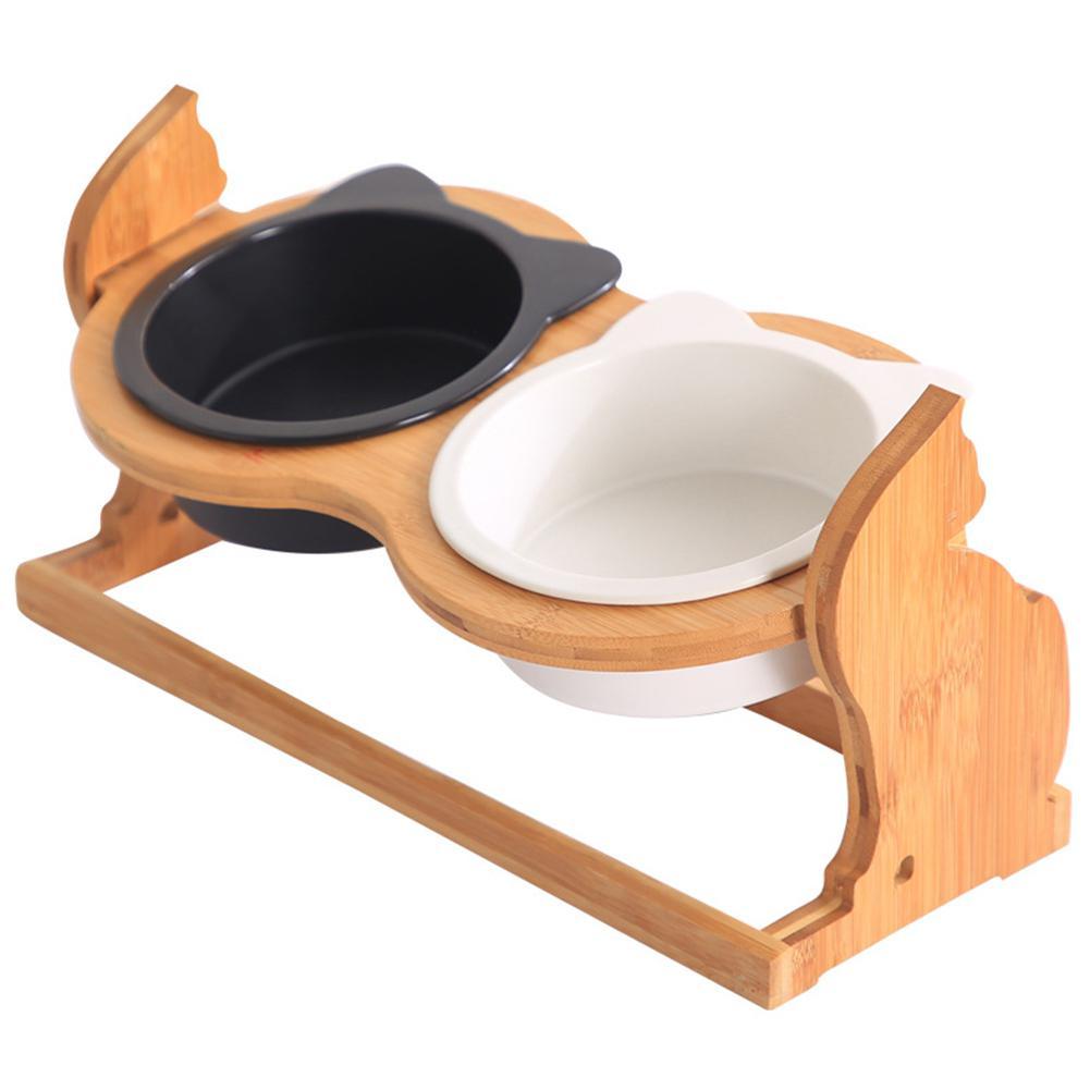 Classic Cat Food Bowl - Eco-Friendly & Stylish Design | EcoUrbanPaws