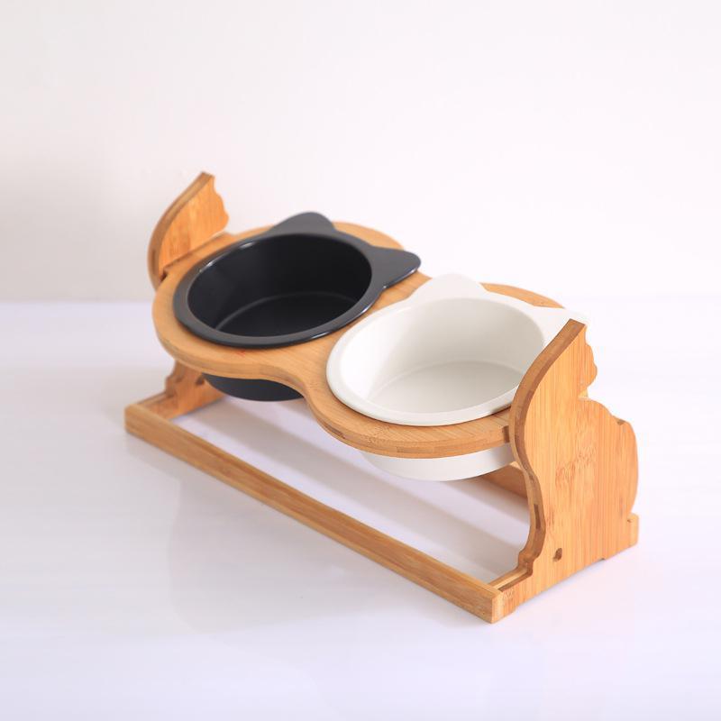 Classic Cat Food Bowl - Eco-Friendly & Stylish Design | EcoUrbanPaws